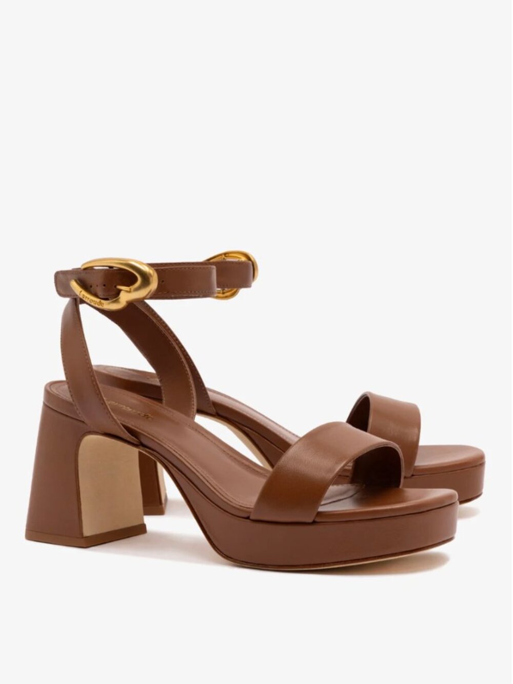 Larroudé “Dolly” Low Heel Sandal - Size US 5.5 - NIB!
